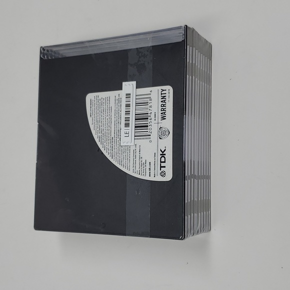 TDK Data CD-R 10 Pack Slim Case 80 min 700MB 40X - Picture 3 of 3